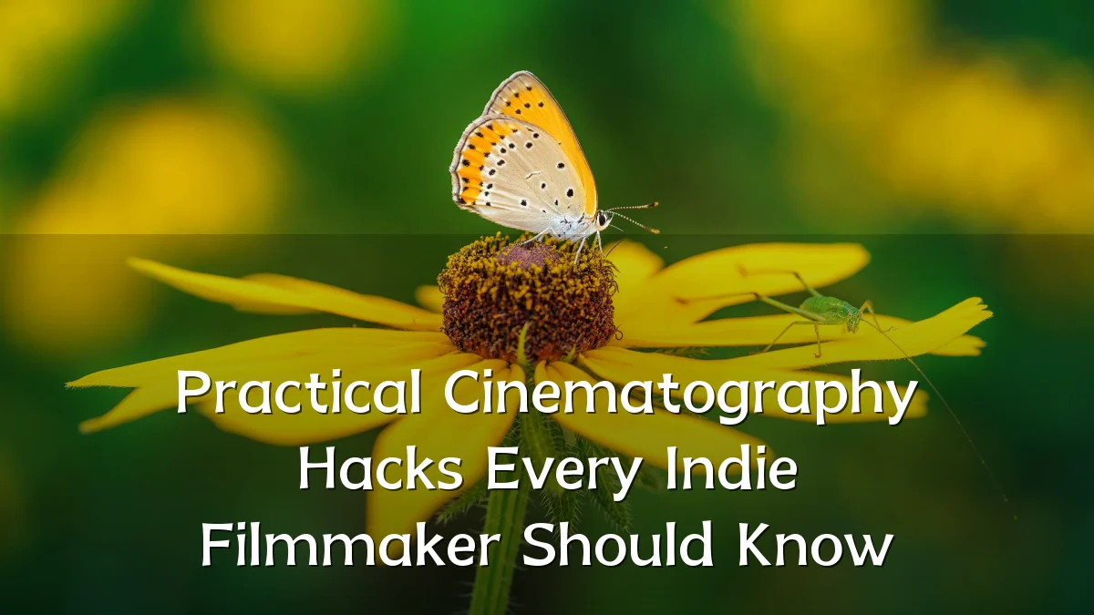 Practical Cinematography Hacks Every Indie Filmmaker Should Know