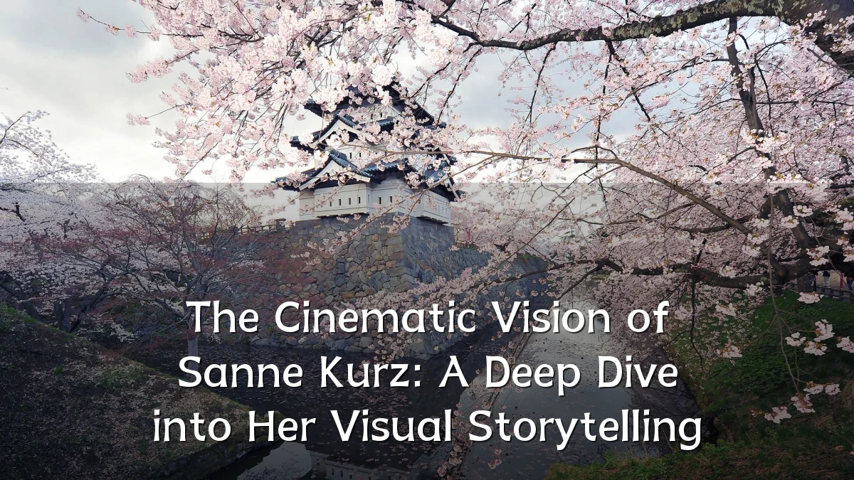 The Cinematic Vision of Sanne Kurz: A Deep Dive into Her Visual Storytelling