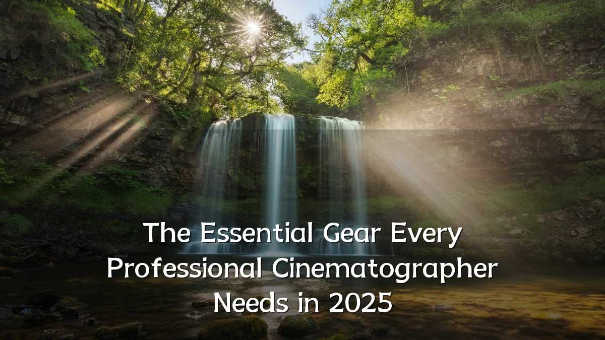 The Essential Gear Every Professional Cinematographer Needs in 2025
