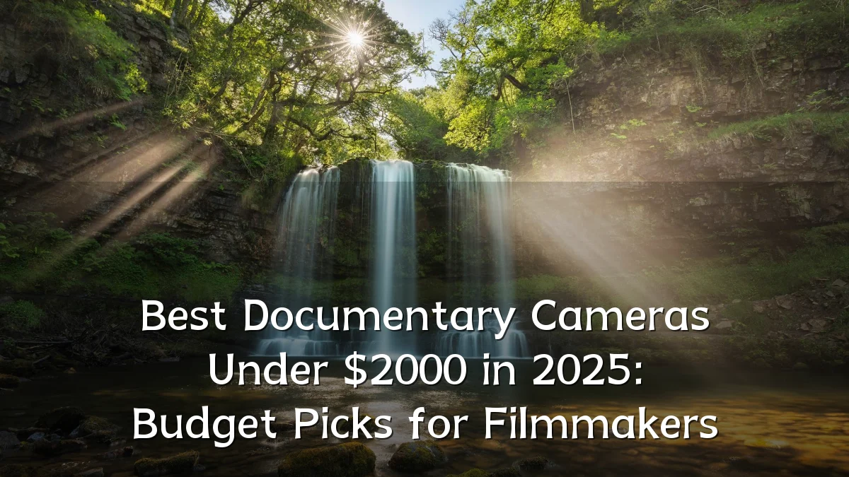 Best Documentary Cameras Under $2000 in 2025: Budget Picks for Filmmakers