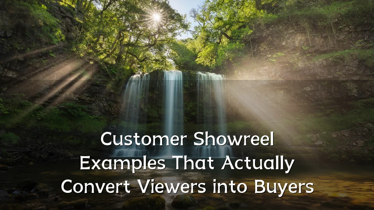Customer Showreel Examples That Actually Convert Viewers into Buyers