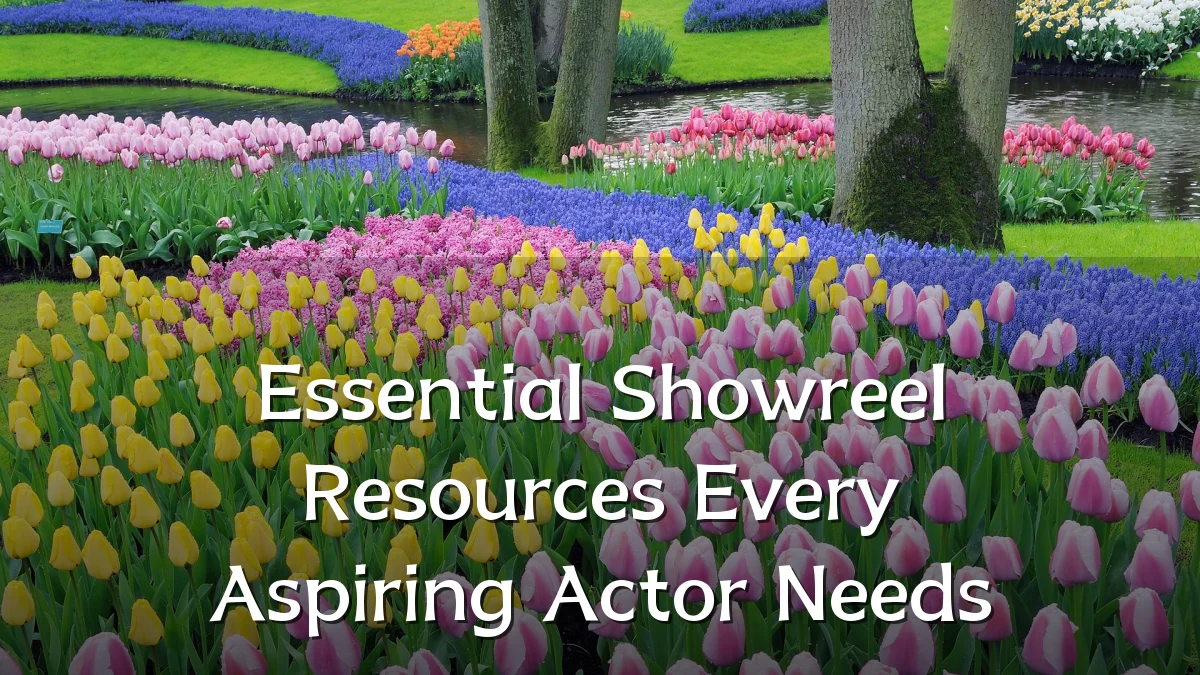 Essential Showreel Resources Every Aspiring Actor Needs