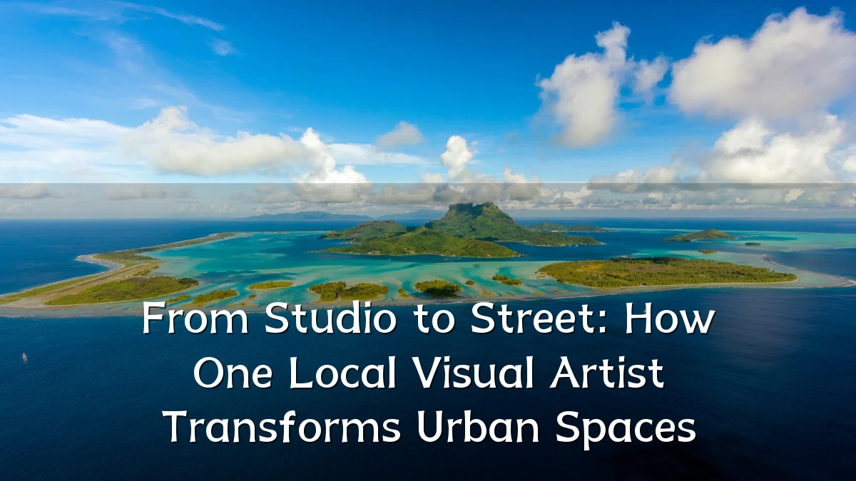 From Studio to Street: How One Local Visual Artist Transforms Urban Spaces