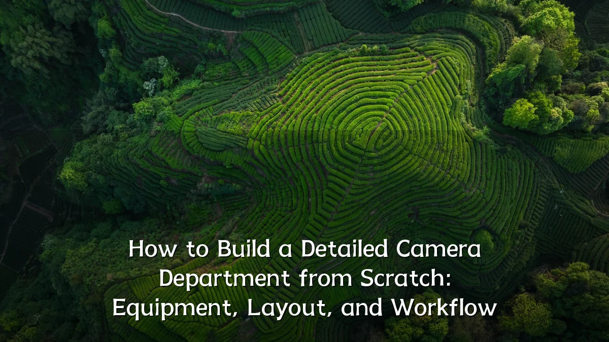 How to Build a Detailed Camera Department from Scratch: Equipment, Layout, and Workflow