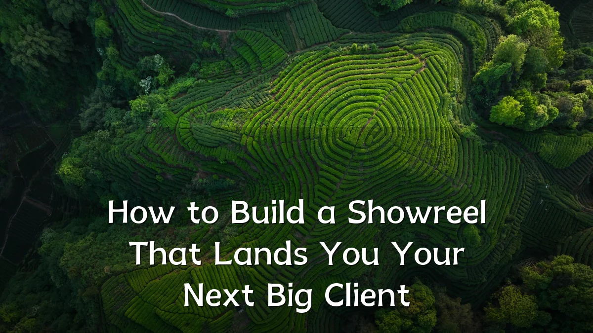 How to Build a Showreel That Lands You Your Next Big Client