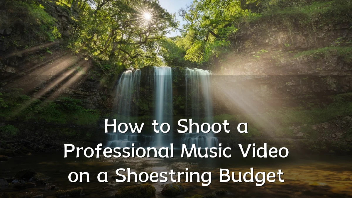 How to Shoot a Professional Music Video on a Shoestring Budget