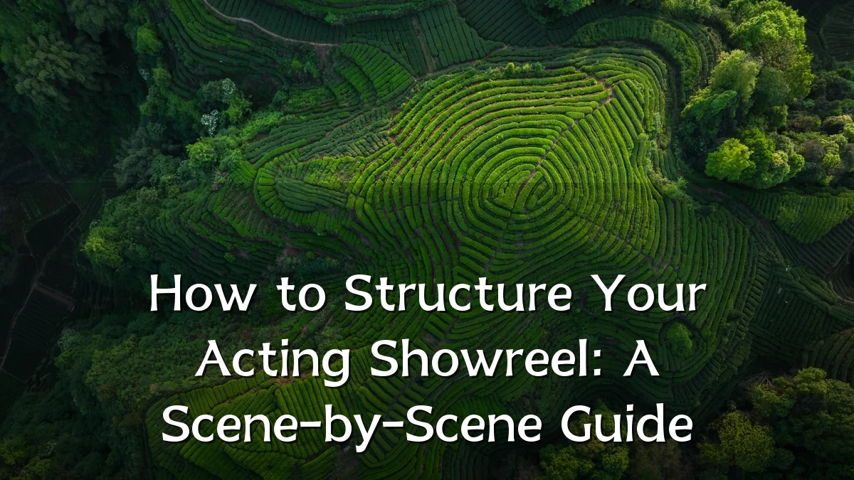 How to Structure Your Acting Showreel: A Scene-by-Scene Guide