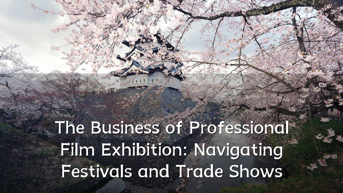 The Business of Professional Film Exhibition: Navigating Festivals and Trade Shows