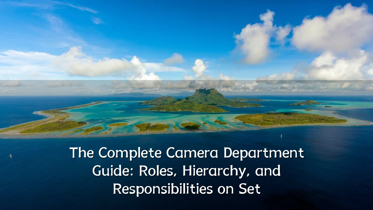 The Complete Camera Department Guide: Roles, Hierarchy, and Responsibilities on Set
