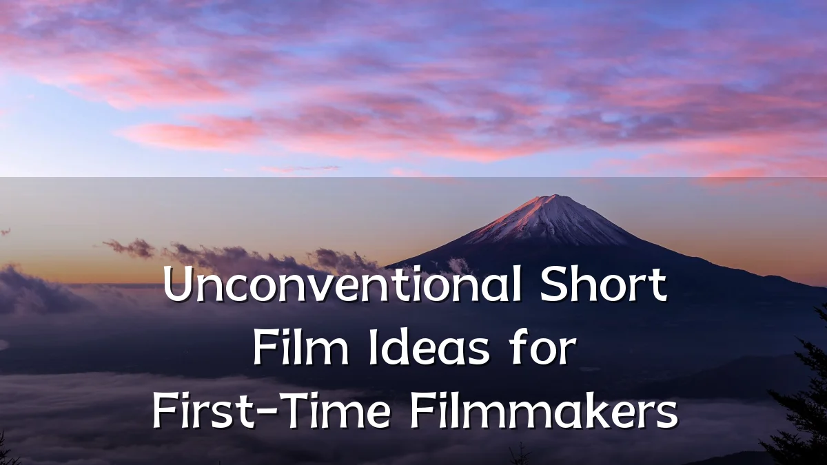 Unconventional Short Film Ideas for First-Time Filmmakers